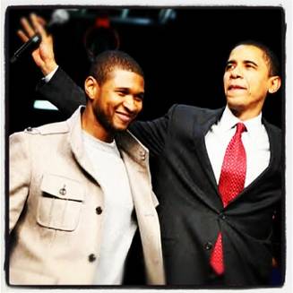 Usher réaffirme son soutien au Président Barack Obama ©Twitter