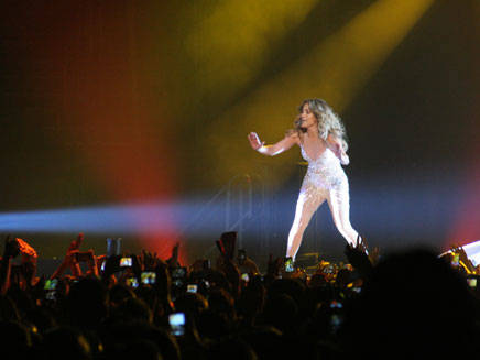 Jennifer Lopez à Bercy avec NRJ ©NRJ