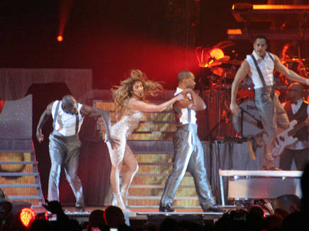Jennifer Lopez à Bercy avec NRJ ©NRJ