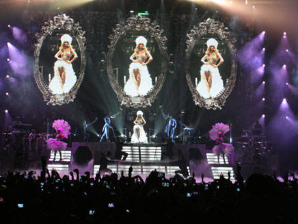 Jennifer Lopez à Bercy avec NRJ ©NRJ