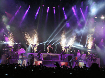 Jennifer Lopez à Bercy avec NRJ ©NRJ