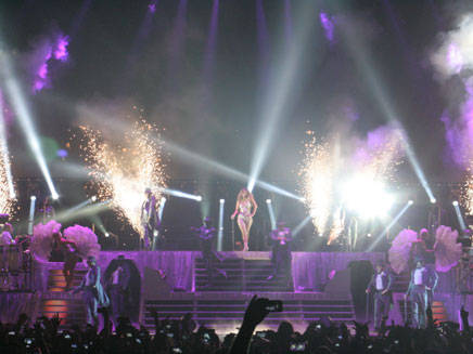 Jennifer Lopez à Bercy avec NRJ ©NRJ