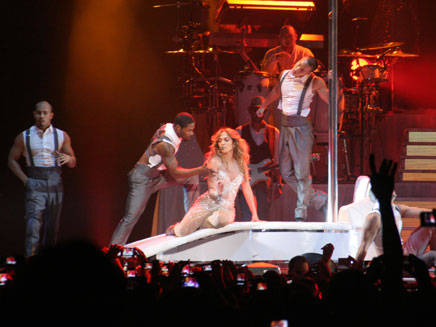 Jennifer Lopez à Bercy avec NRJ ©NRJ