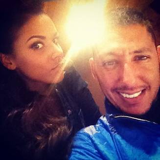 Shy'm en studio avec son producteur K-Maro ©Twitter